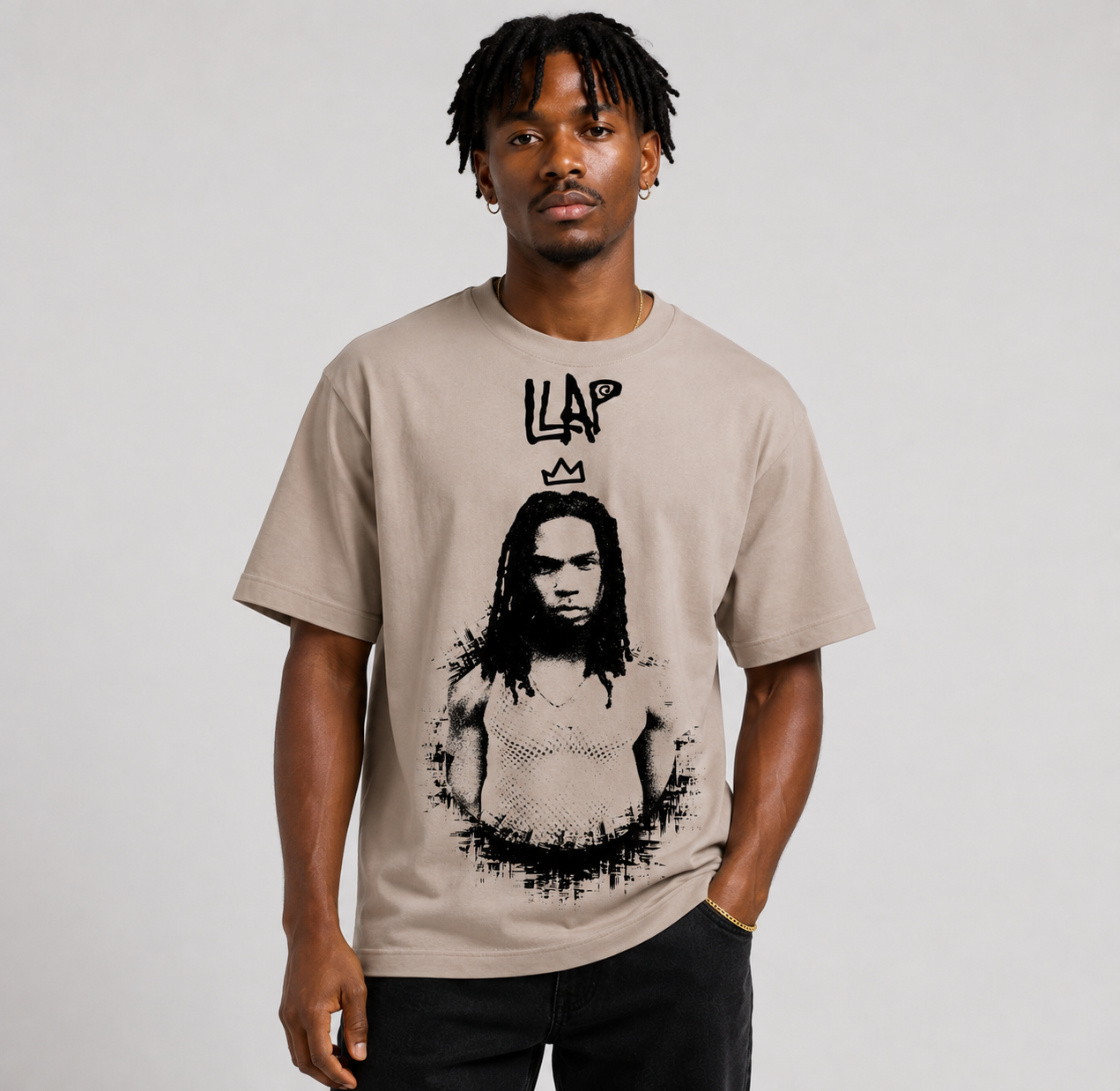 Journey Boxy Tee – D'yani x Tribe Nine Studios | LLAP Collection