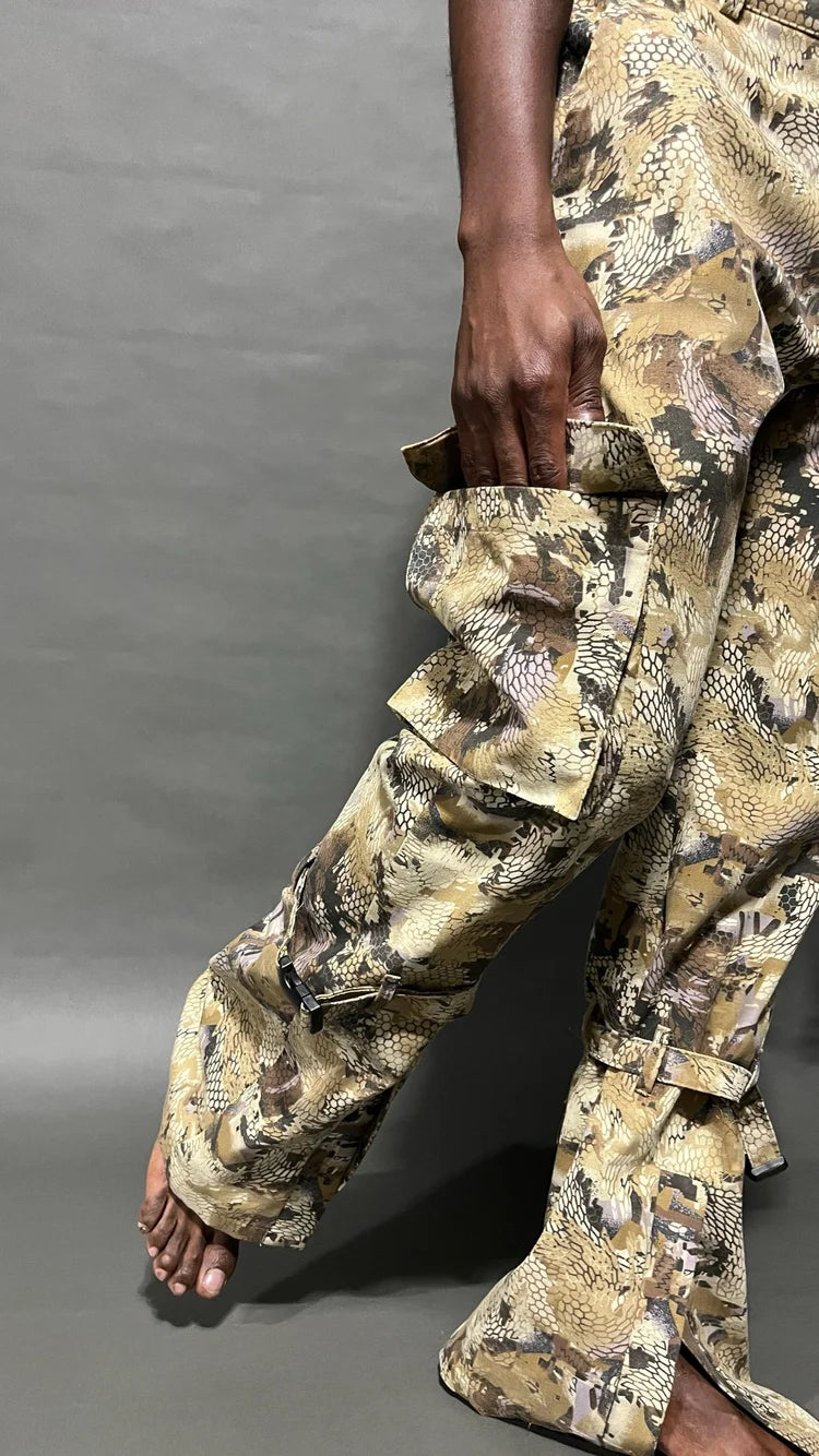 St. Albans Camo Split Leg Pants