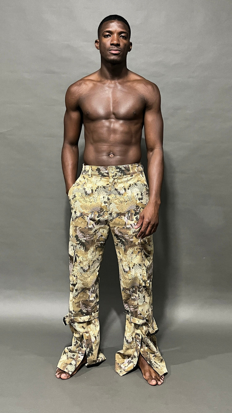 St. Albans Camo Split Leg Pants