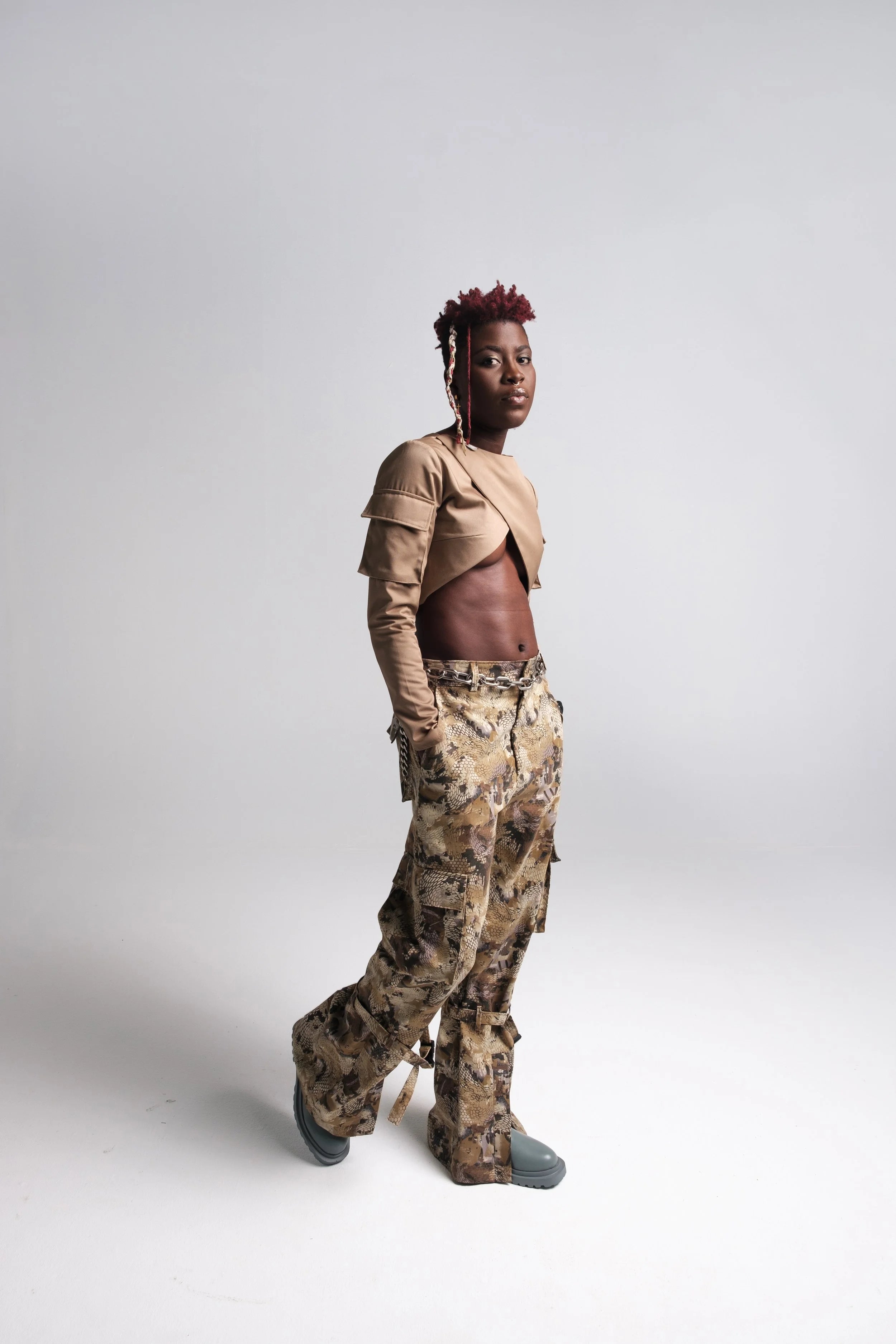 St. Albans Camo Split Leg Pants
