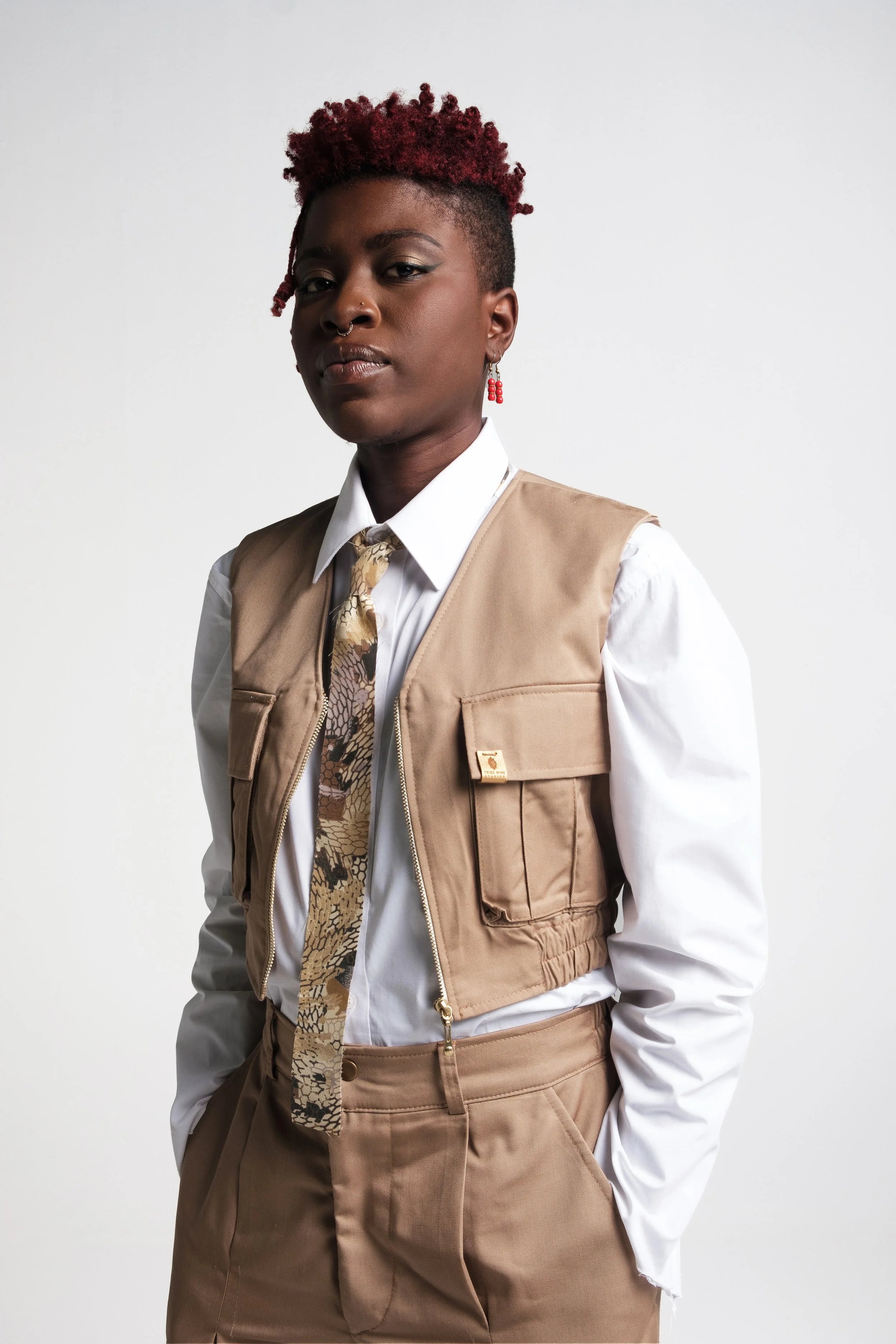 St. Albans Cropped Vest